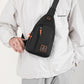 🎒 Vízlepergető többzsebes crossbody sling táska – praktikus és stílusos!