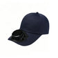 🧢❄️ Hűsítő baseball sapka külső sportoláshoz – 3 fokozatú ventillátor és napelem