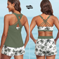 👙 Női bikini fürdőruha-szett – 3 részes (Felső, Bikini Felső és Úszónadrág)