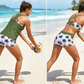 👙 Női bikini fürdőruha-szett – 3 részes (Felső, Bikini Felső és Úszónadrág)