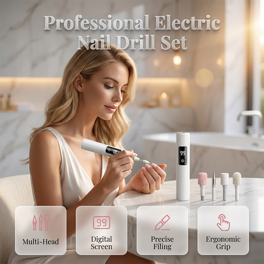 💅 Professzionális Elektromos Körömreszelő – Szalon tökéletes körmök pillanatok alatt!
