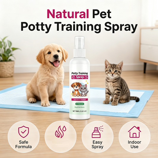 🐶🐱 Tisztasági nevelő spray kutyáknak és macskáknak – segíti a tisztasági szokások kialakítását ✨