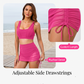 👙 Prémium 3 részes fürdőruha – Magas derekú, állítható oldalsó pánttal | S–2XL
