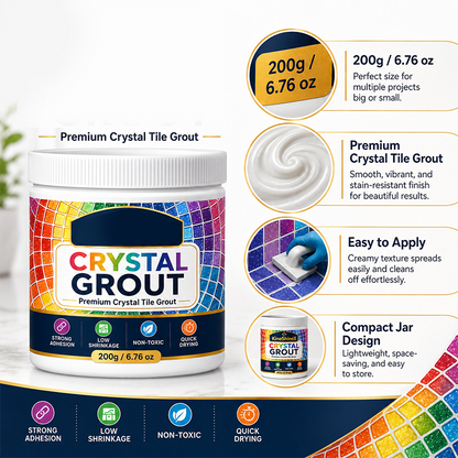 📢 Kristálytiszta Epoxi Fuga – 100% Vízálló & Extrém Strapabíró