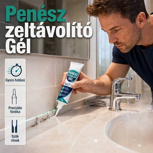 Háztartási penészeltávolító gél fürdőszobába és konyhába - Hatékony és gyors