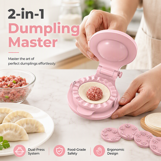 🥟 Sokoldalú gyoza formázó – gyönyörű derelyék
