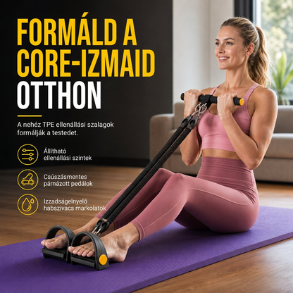 ✨ Lábpántos rugalmas húzókötél – Otthoni edzés, jóga, pilates, férfiaknak és nőknek