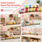 🚂 Montessori mágneses fa számvonat – szórakoztató korai fejlesztő játék 🔢✨