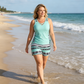 🩱 Mintás kétrészes tankini fürdőruha | S–3XL